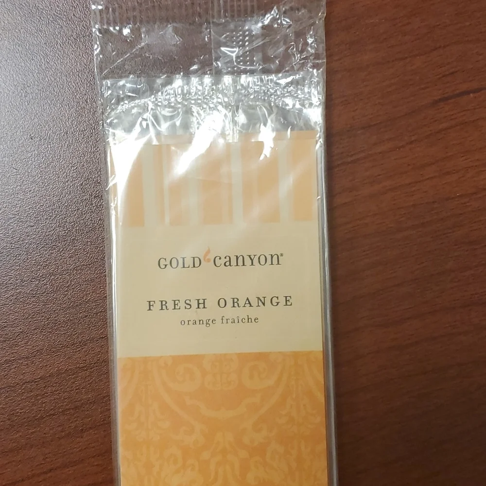 FRESH ORANGE scented bookmark, set of 3 from Gold‎ Canyon